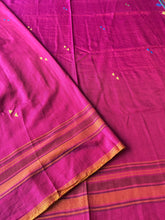 Load image into Gallery viewer, Handwoven Bhujodi Mulberry silk Saree