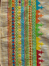 Load image into Gallery viewer, Lambani Embroidered Cotton Blouse Piece #LB37