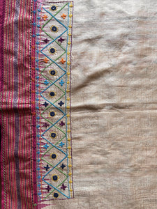 Lambani Karvati Kinaar Vidarbha Tussar Handwoven Saree