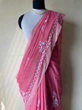 Load image into Gallery viewer, Appliqué Mangalgiri Handwoven Cotton Saree