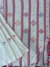 Load image into Gallery viewer, Handwoven Bhujodi Kala Cotton Saree