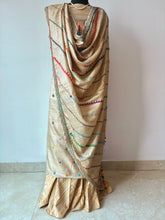Load image into Gallery viewer, Lambani Embroidered Tussar Dupatta