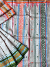 Load image into Gallery viewer, Karvati Kinaar Vidarbha Tussar Jaala Palla Saree