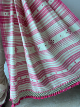 Load image into Gallery viewer, Handwoven Bhujodi Kala Cotton Saree