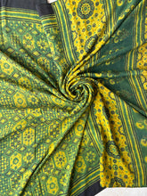 Load image into Gallery viewer, Ajrakh Mulberry Silk Saree