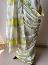 Load image into Gallery viewer, Block-Printed Silk-Cotton Saree