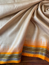 Load image into Gallery viewer, Karvati Kinaar Vidarbha Tussar Handwoven Saree