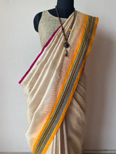 Load image into Gallery viewer, Karvati Kinaar Vidarbha Tussar Handwoven Saree