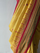 Load image into Gallery viewer, Karvati Kinaar Vidarbha Tussar Handwoven Saree