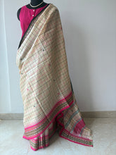 Load image into Gallery viewer, Karvati Kinaar Vidarbha Tussar Handwoven Saree