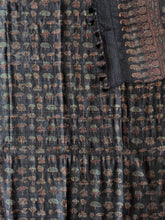 Load image into Gallery viewer, Ajrakh Tussar Kurta Dupatta Set