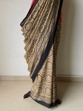 Load image into Gallery viewer, Ajrakh Mul Cotton Saree