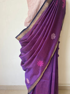 Kasuti Hand- Embroidered Saree