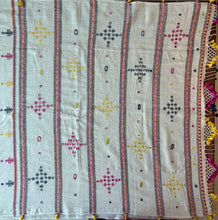 Load image into Gallery viewer, Handwoven Bhujodi Kala Cotton Saree