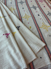Load image into Gallery viewer, Handwoven Bhujodi Kala Cotton Saree