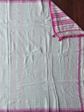 Load image into Gallery viewer, Handwoven Bhujodi Kala Cotton Saree