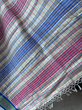 Load image into Gallery viewer, Karvati Kinar Vidarbha Tussar Checks Saree