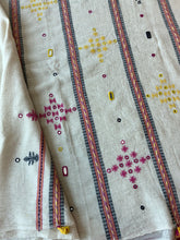 Load image into Gallery viewer, Handwoven Bhujodi Kala Cotton Saree