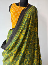 Load image into Gallery viewer, Ajrakh Mulberry Silk Saree