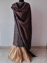 Load image into Gallery viewer, Ajrakh Tussar Kurta Dupatta Set