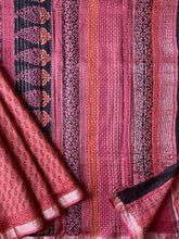 Load image into Gallery viewer, Bagh Maheshwari Silk Cotton Saree