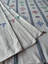 Load image into Gallery viewer, Handwoven Bhujodi Kala Cotton Saree