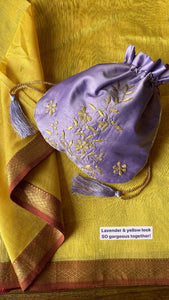 Silk Potli Lavender