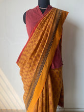 Load image into Gallery viewer, Bagh Maheshwari Silk Cotton Saree