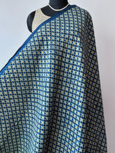 Load image into Gallery viewer, Ajrakh Cotton Fabric 3 - Hand Block Print Natural Dye Yardage