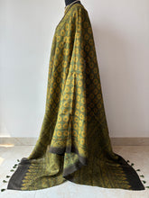 Load image into Gallery viewer, Ajrakh Tussar Kurta Dupatta Set