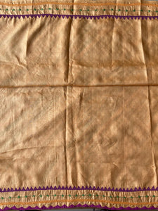 Lambani Embroidered Tussar Leheriya Saree