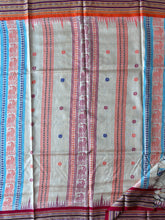 Load image into Gallery viewer, Karvati Kinaar Vidarbha Tussar Jaala Palla Saree