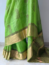 Load image into Gallery viewer, Bagh Kosa Kota Weave Silk Saree