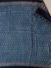 Load image into Gallery viewer, Ajrakh Mulberry Silk Saree