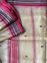 Load image into Gallery viewer, Karvati Kinaar Vidarbha Tussar Handwoven Saree