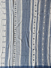 Load image into Gallery viewer, Handwoven Bhujodi Kala Cotton Saree