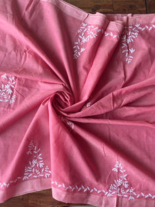 Appliqué Mangalgiri Handwoven Cotton Saree