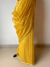 Load image into Gallery viewer, Kota Doria Lace Saree