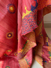 Load image into Gallery viewer, Lambani Embroidered Tussar Gheecha Dupatta