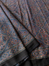 Load image into Gallery viewer, Ajrakh Mul Cotton Saree