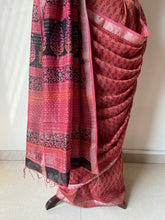 Load image into Gallery viewer, Bagh Maheshwari Silk Cotton Saree