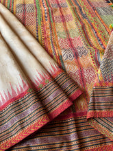 Load image into Gallery viewer, Lambani Karvati Kinaar Vidarbha Tussar Handwoven Saree