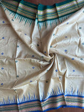 Load image into Gallery viewer, Karvati Kinaar Vidarbha Tussar Jaala Palla Saree