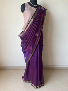 Kasuti Hand- Embroidered Saree