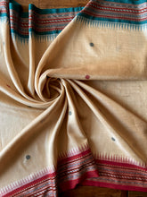 Load image into Gallery viewer, Karvati Kinaar Vidarbha Tussar Handwoven Saree