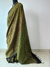 Load image into Gallery viewer, Ajrakh Desi Tussar Silk Saree