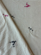 Load image into Gallery viewer, Handwoven Bhujodi Kala Cotton Saree