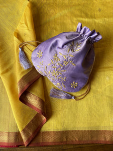 Silk Potli Lavender