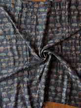Load image into Gallery viewer, Ajrakh Tussar Kurta Dupatta Set