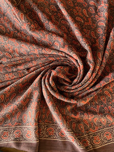 Ajrakh Kota Doria Saree